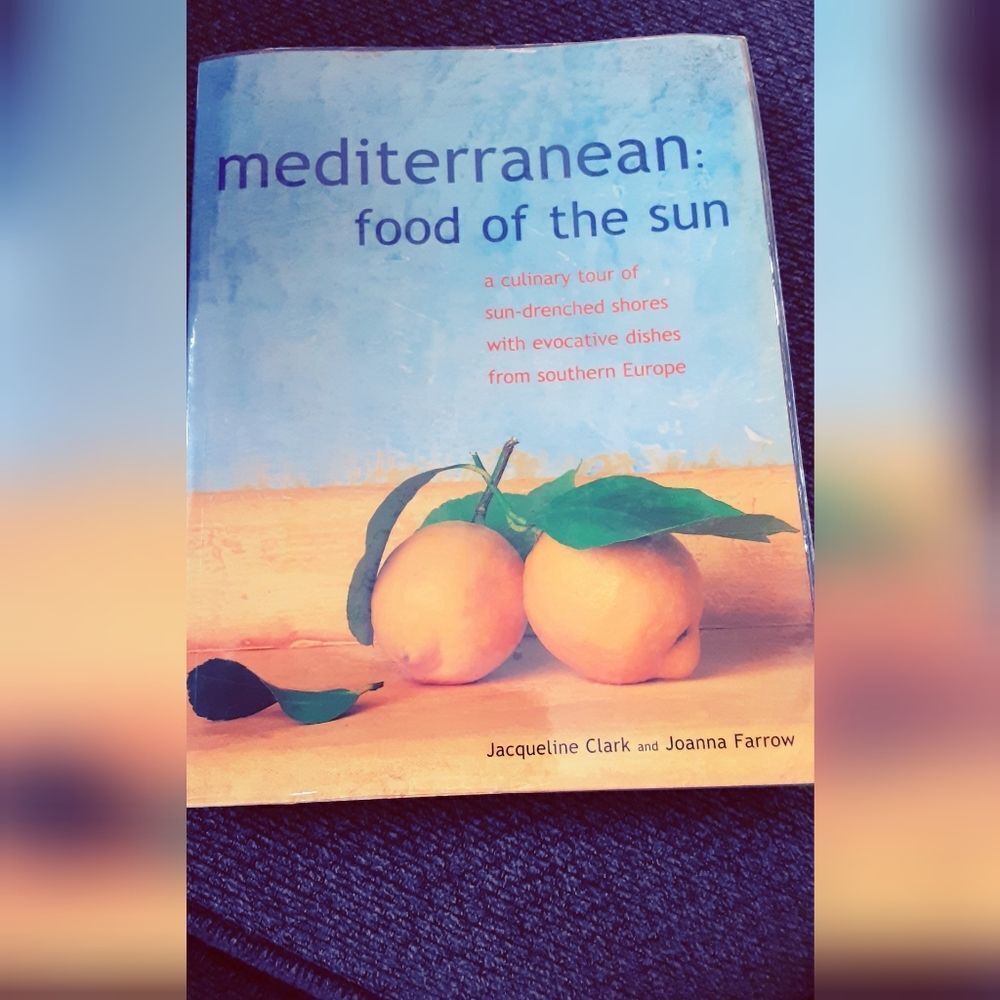 Mediterranean Cookbook Beautifully‎ Illustrated Hardcover 2005